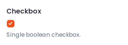Checkbox