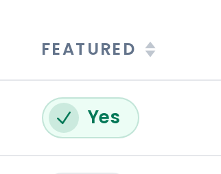 Boolean badge column